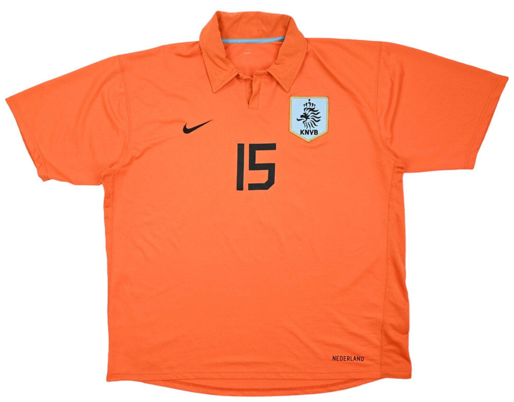 Maillot Pays-Bas Extérieur Nike 2006-2008 Vintage XXL Arjan