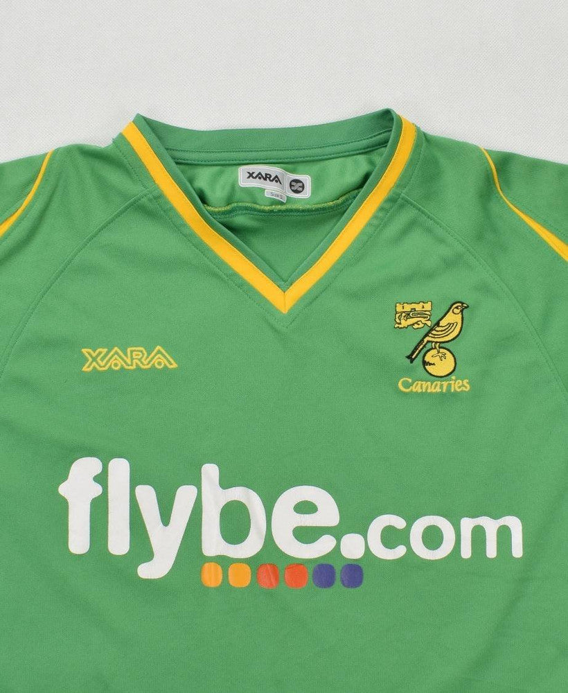Maillot Extérieur Norwich City 2006-08 Xara Vintage | FlyBe