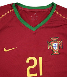 Maillot Portugal Domicile Nike 2006-08 Nuno Gomes vintage L