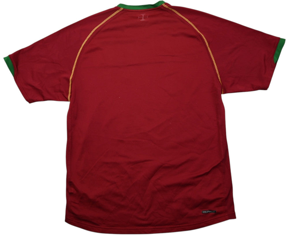 Maillot Portugal Domicile Nike 2006-2008 Vintage Taille L