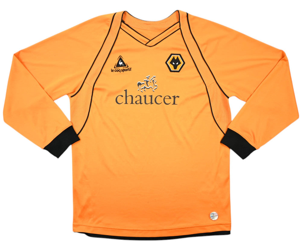 Maillot Wolverhampton Gardien Le Coq Sportif 2006-08 vintage