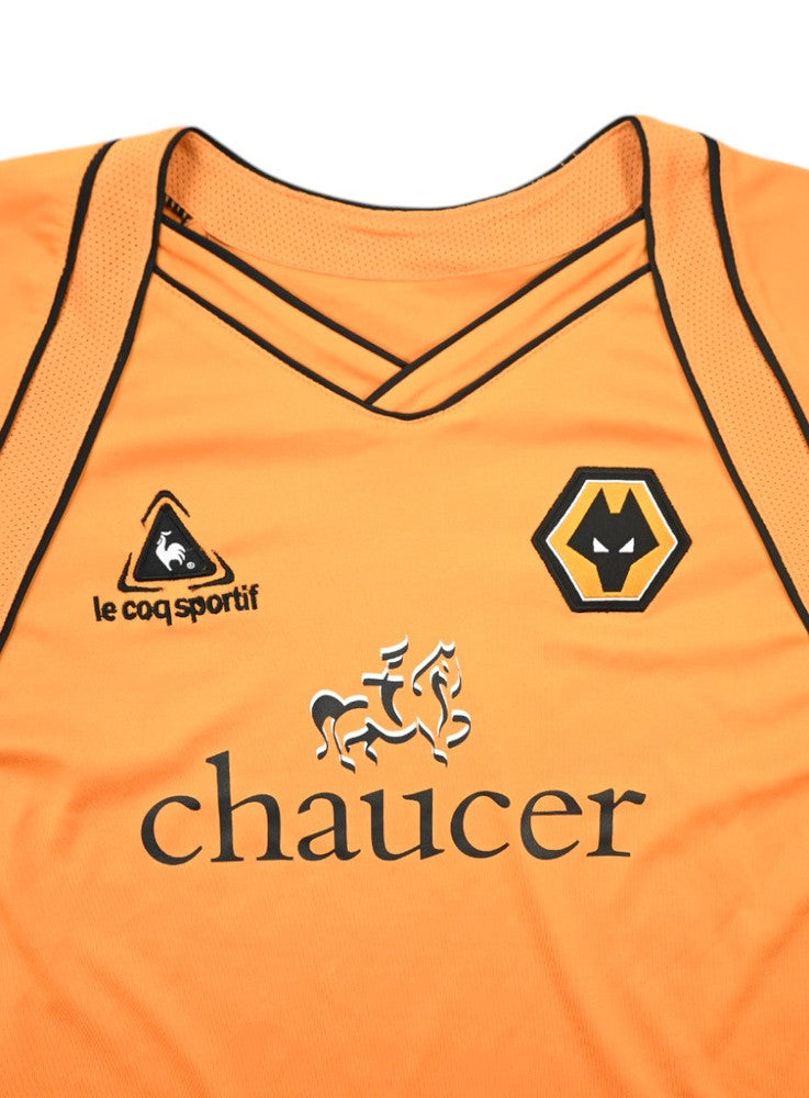 Maillot Wolverhampton Gardien Le Coq Sportif 2006-08 vintage