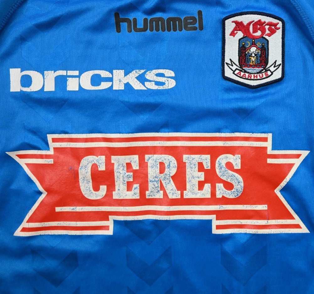 Maillot Aarhus GF Domicile Hummel 2007-08 vintage CERES