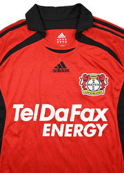 Maillot Bayer Leverkusen 2007-08 Barnetta Adidas Domicile