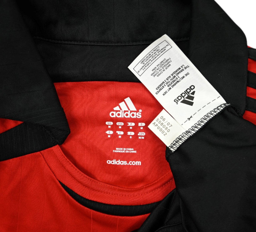 Maillot Bayer Leverkusen 2007-08 Barnetta Adidas Domicile