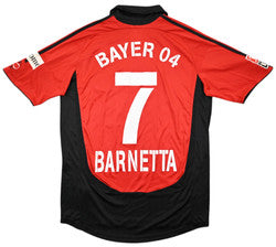 Maillot Bayer Leverkusen 2007-08 Barnetta Adidas Domicile