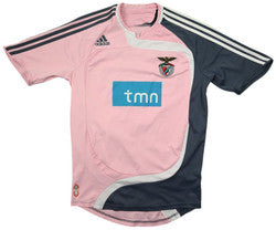 Maillot Extérieur Benfica 2007-08 Adidas N. Correia Vintage