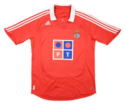 Maillot Benfica Domicile 2007-08 Adidas Vintage | Taille L