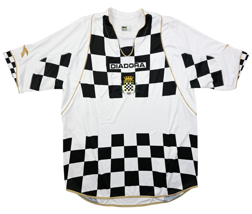 Maillot Boavista FC Extérieur Diadora 2007-08 vintage collector