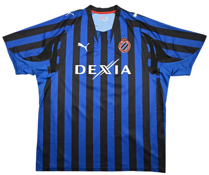 Maillot Club Brugge 2007-08 Puma Geraerts Domicile vintage XXL