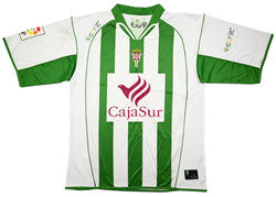 Maillot Córdoba CF 2007-08 Domicile Officiel CAJASUR Vintage XL