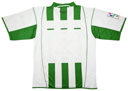 Maillot Córdoba CF 2007-08 Domicile Officiel CAJASUR Vintage XL