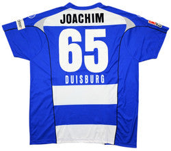 Maillot Duisburg 2007-08 Domicile Uhlsport Vintage 3XL