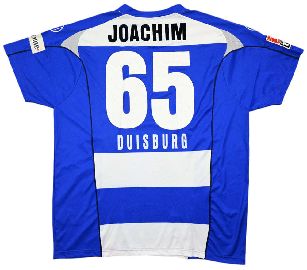Maillot Duisburg 2007-08 Domicile Uhlsport Vintage 3XL