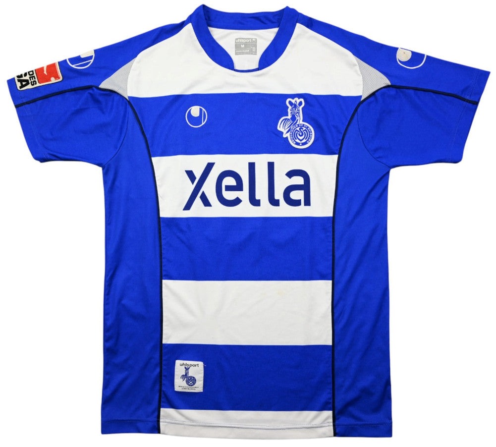 Maillot Duisburg 2007-08 Uhlsport Domicile Mokhtari Vintage