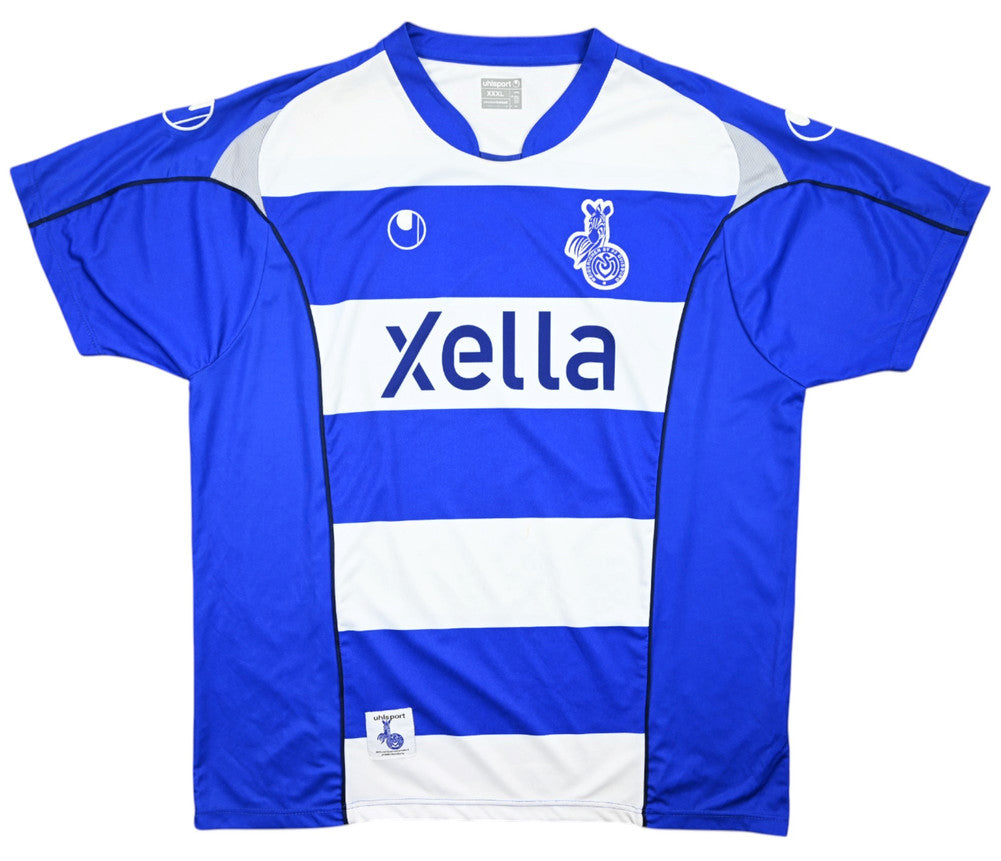 Maillot MSV Duisburg 2007-08 Domicile Uhlsport Vintage 3XL