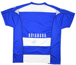 Maillot MSV Duisburg 2007-08 Domicile Uhlsport Vintage 3XL