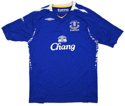 Maillot Everton Domicile Umbro 2007-08 Jagielka Vintage