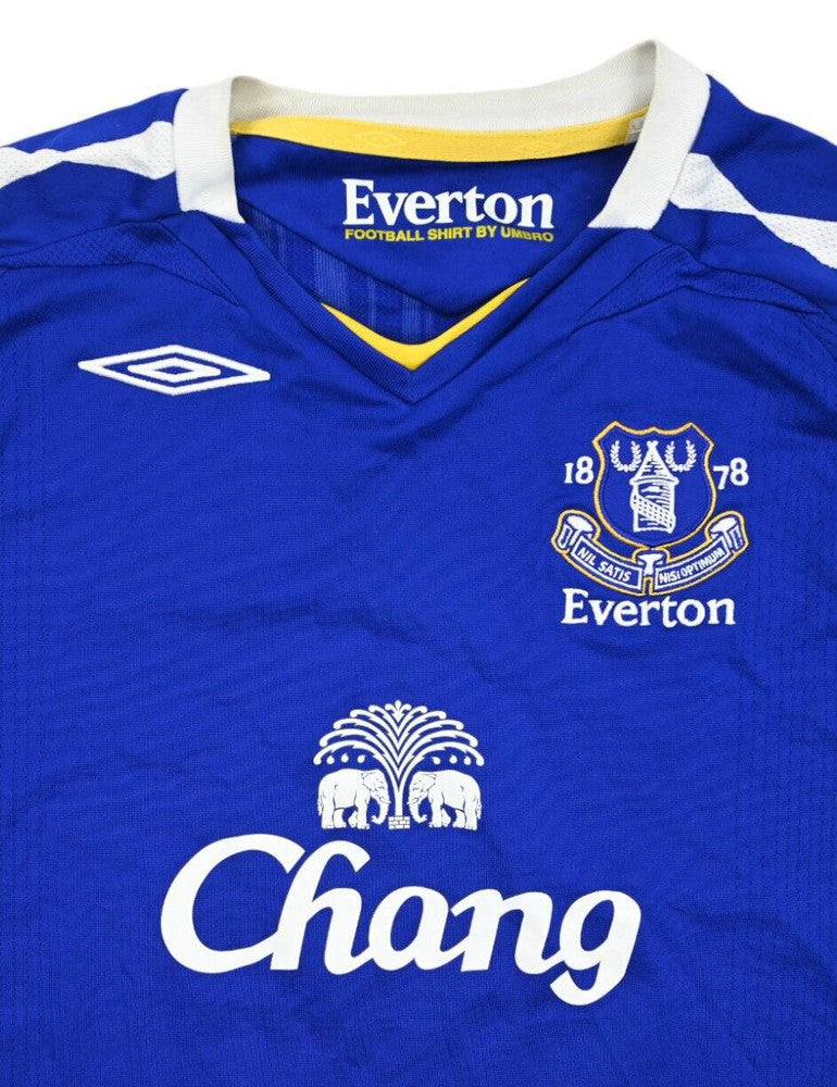 Maillot Everton Domicile Umbro 2007-08 Jagielka Vintage