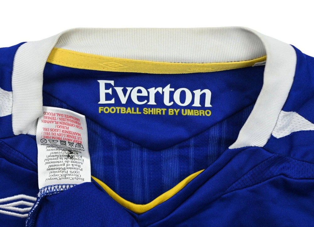 Maillot Everton Domicile Umbro 2007-08 Jagielka Vintage