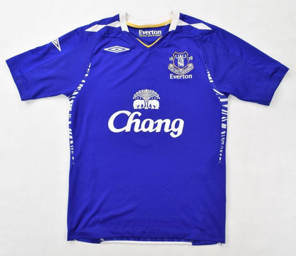 Maillot Everton Domicile Umbro 2007-08 Yobo Vintage