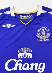 Maillot Everton Domicile Umbro 2007-08 Yobo Vintage