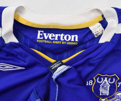 Maillot Everton Domicile Umbro 2007-08 Yobo Vintage