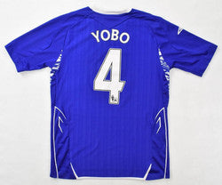 Maillot Everton Domicile Umbro 2007-08 Yobo Vintage