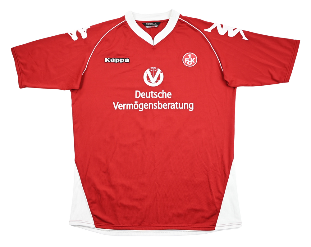 Maillot FC Kaiserslautern 2007-08 Kappa vintage — XXL