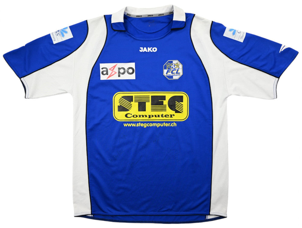 Maillot FC Luzern 2007-08 Jako Chiumiento Domicile Vintage