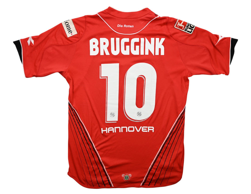 Maillot Hannover 96 2007-08 Domicile Diadora Bruggink vintage