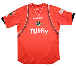 Maillot Hannover 96 Domicile 2007-08 Diadora HANKE vintage XL