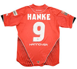 Maillot Hannover 96 Domicile 2007-08 Diadora HANKE vintage XL