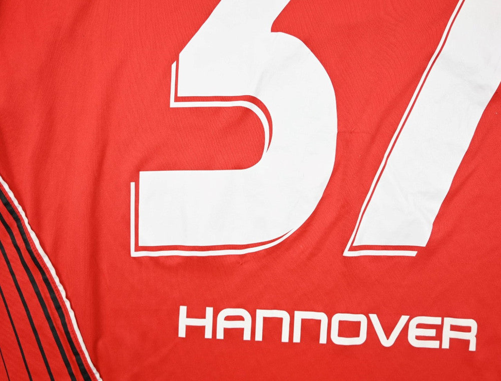 Maillot Hannover 96 Domicile 2007-08 Diadora TUI Fly vintage