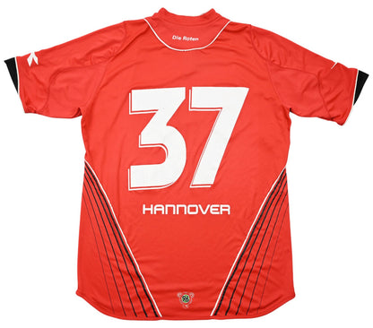 Maillot Hannover 96 Domicile 2007-08 Diadora TUI Fly vintage