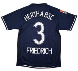 Maillot Hertha Berlin Extérieur Nike 2007-08 Friedrich vintage