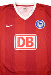 Maillot Hertha Berlin Domicile Nike 2007-08 Player Issue vintage