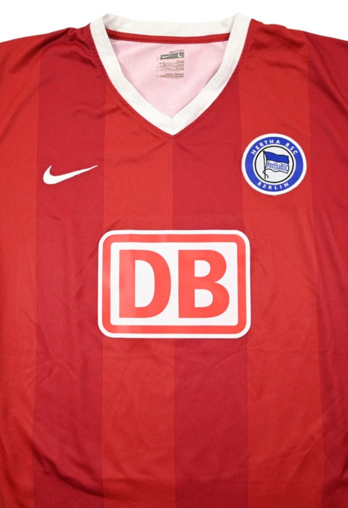 Maillot Hertha Berlin Domicile Nike 2007-08 Player Issue vintage