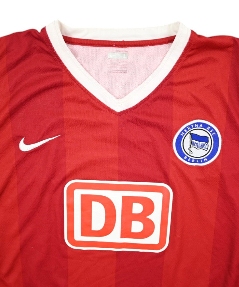 Maillot Hertha Berlin Domicile Nike 2007-08 Player Issue vintage