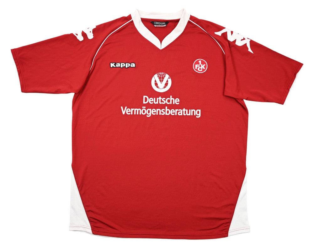 Maillot Kaiserslautern Domicile 2007-08 Kappa Vintage 3XL