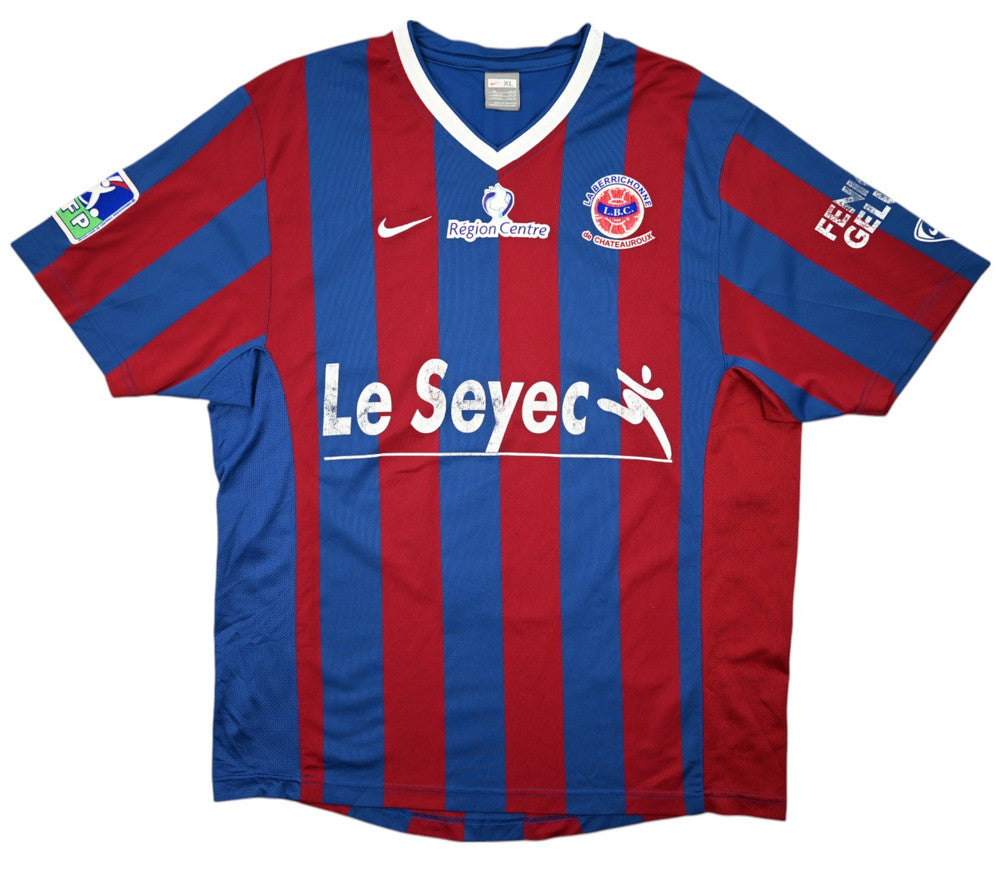 Maillot LB Châteauroux Extérieur Nike 2007-08 Vintage SIDIBE