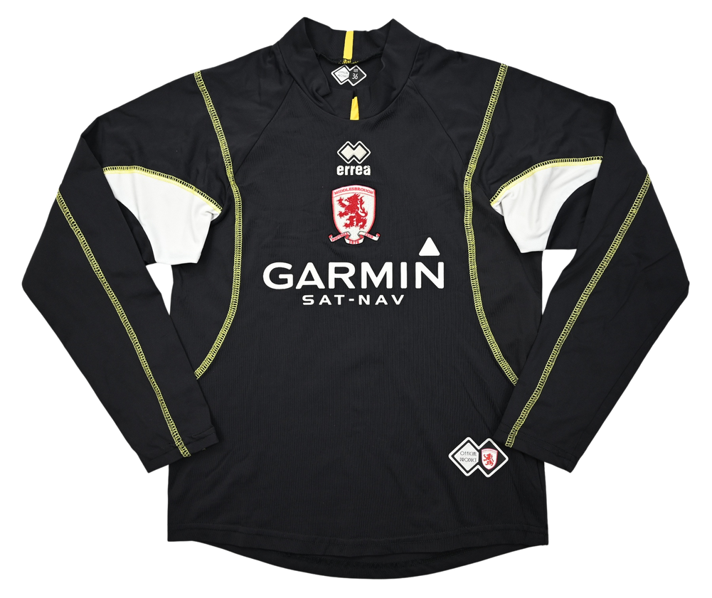 Maillot Middlesbrough 2007-08 Errea Manches Longues XS Boys