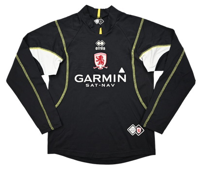 Maillot Middlesbrough 2007-08 Errea Manches Longues XS Boys