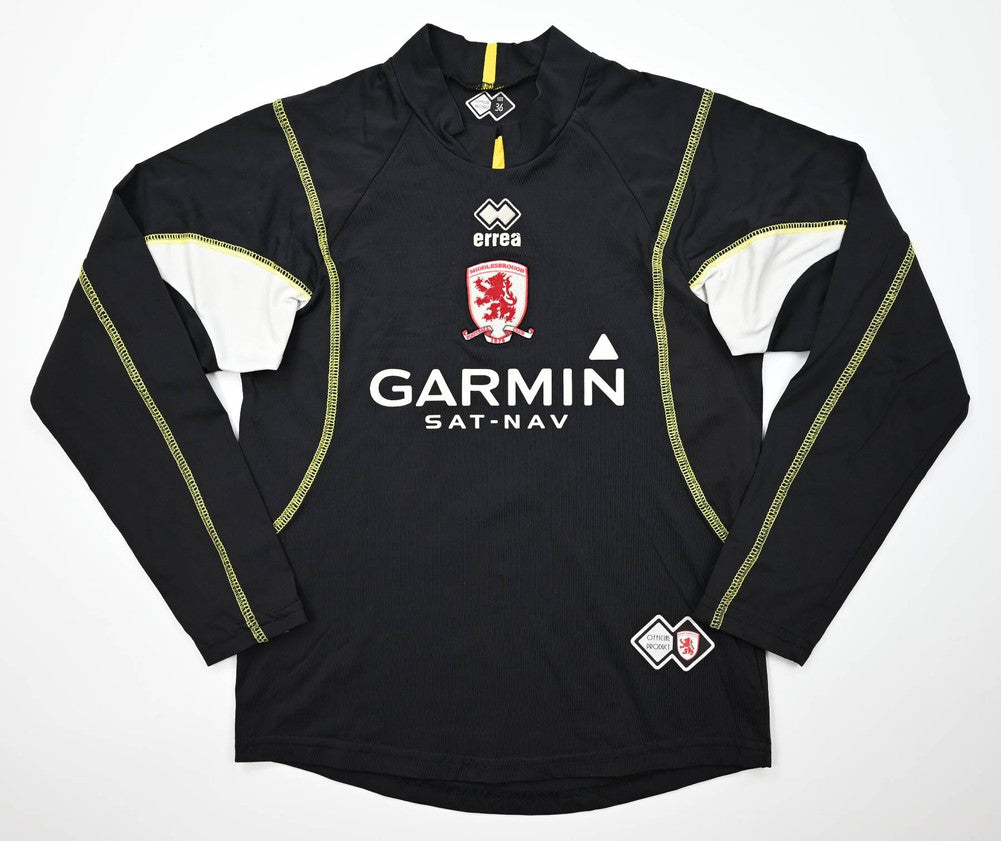 Maillot Middlesbrough 2007-08 Errea Manches Longues XS Boys