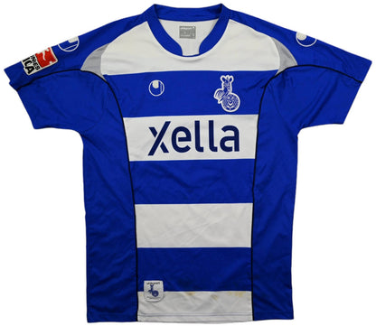 Maillot MSV Duisburg 2007-08 Uhlsport Ishiaku Domicile vintage