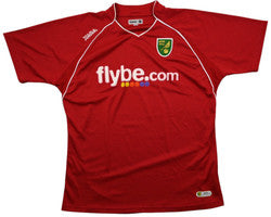 Maillot Norwich City Domicile Xara 2007-08 Vintage - XL