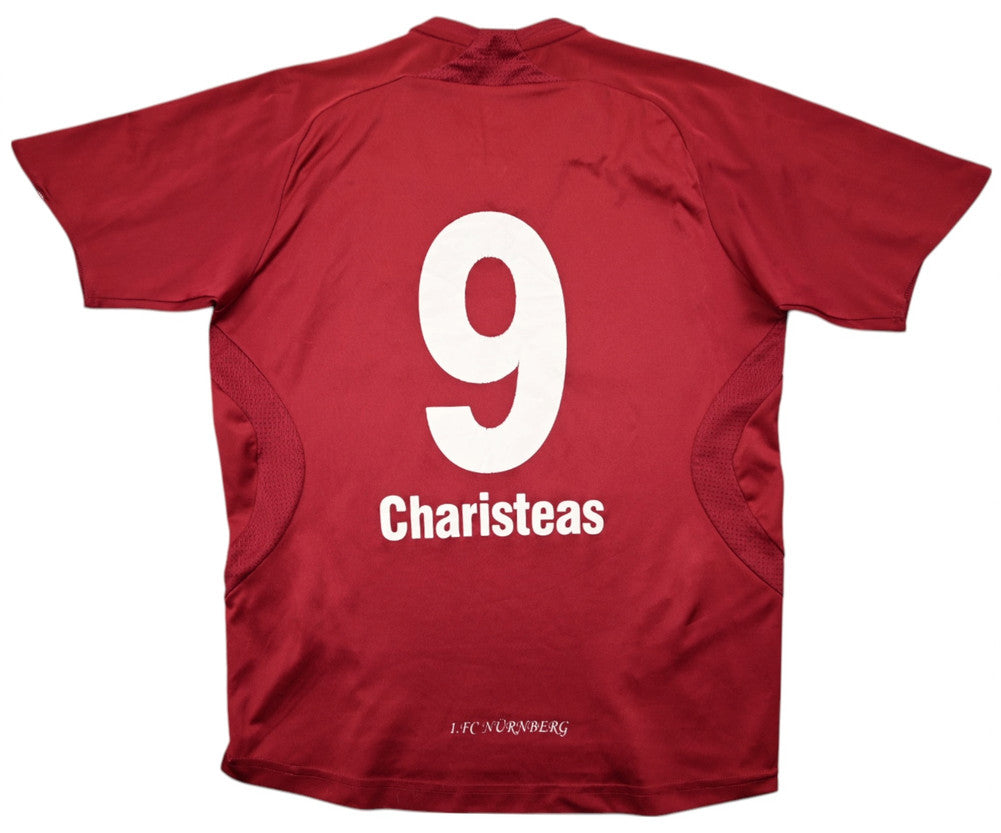 Maillot Nürnberg 2007-08 Adidas Charisteas Domicile Vintage