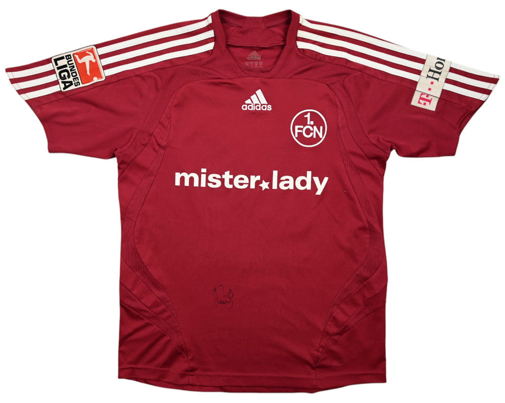 Maillot Nürnberg Domicile 2007-08 Adidas Kluge Vintage