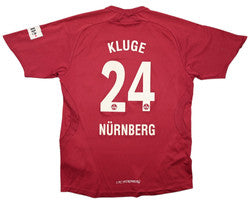 Maillot Nürnberg Domicile 2007-08 Adidas Kluge Vintage