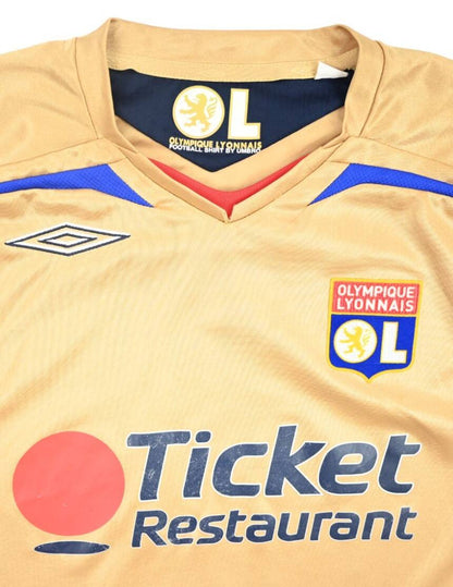 Maillot Extérieur Lyon 2007-08 Adidas Vintage | Taille L